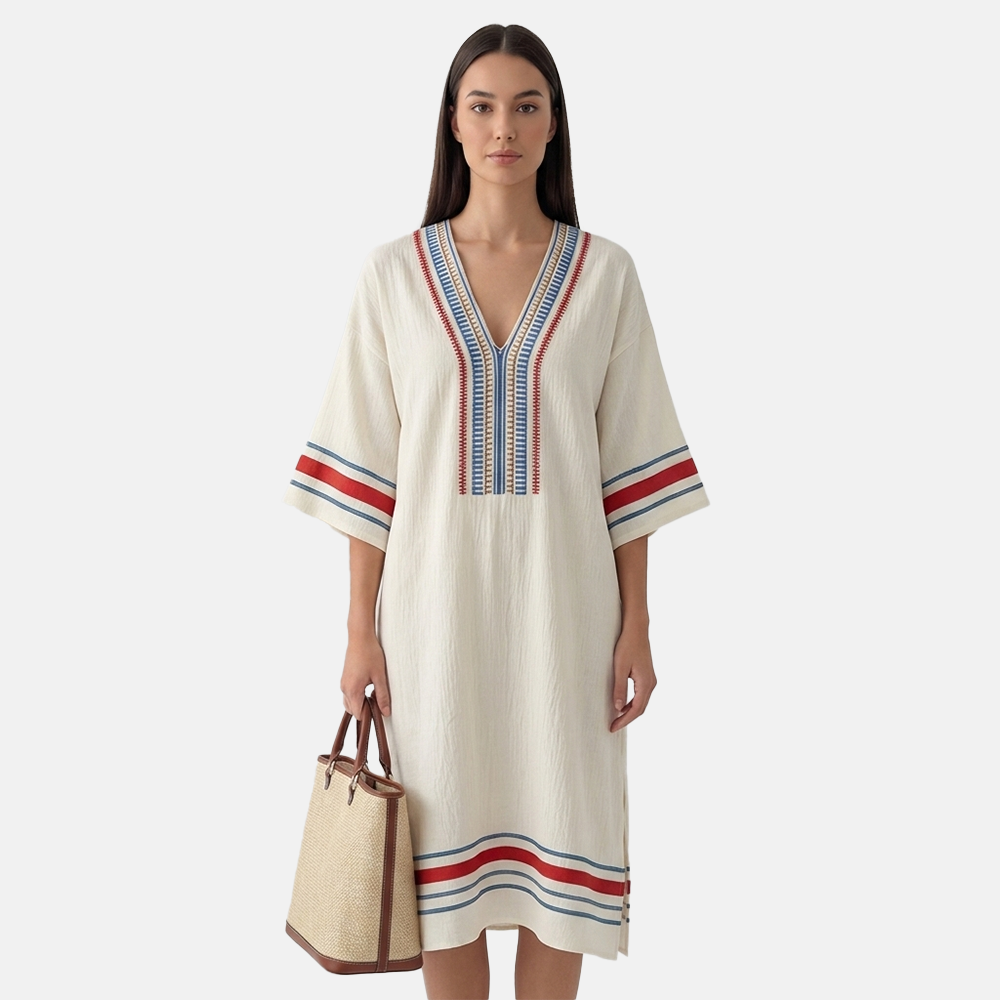 Rivaclo | Women's Printed Dress – Loose Fit