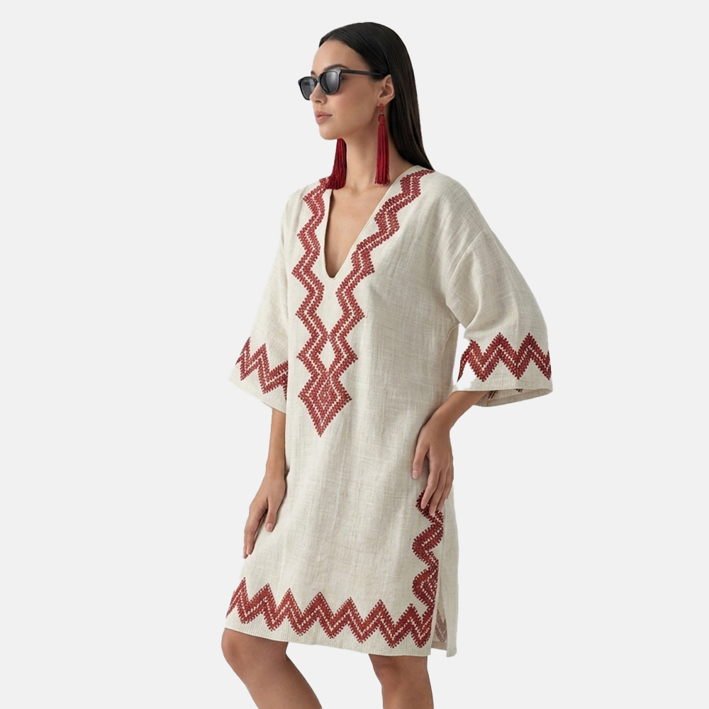 Rivaclo | Women's Printed Dress – Loose Fit