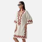 Rivaclo | Women's Printed Dress – Loose Fit
