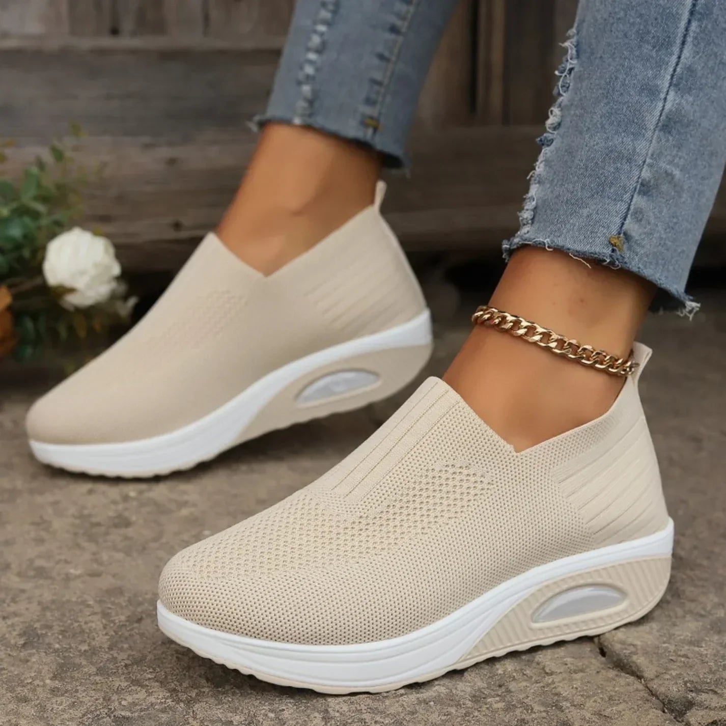 Anaïs | Baskets Slip-On Confort