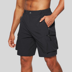Nathan | Short Cargo à Poches Zippées