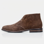Rivaclo | Bottines chukka en cuir marron pour homme