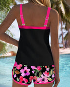 Géraldine | Tankini Gainant Fleuri