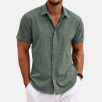 Rivaclo | Men's shirt for linen effect – modern summer style
