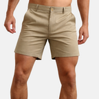 Rivaclo | Men's slim fit chino shorts – classic style