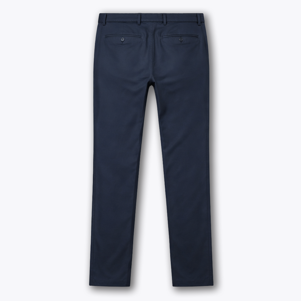 Rivaclo | Men's Slim Fit Trousers – Clean and Refined Finish
