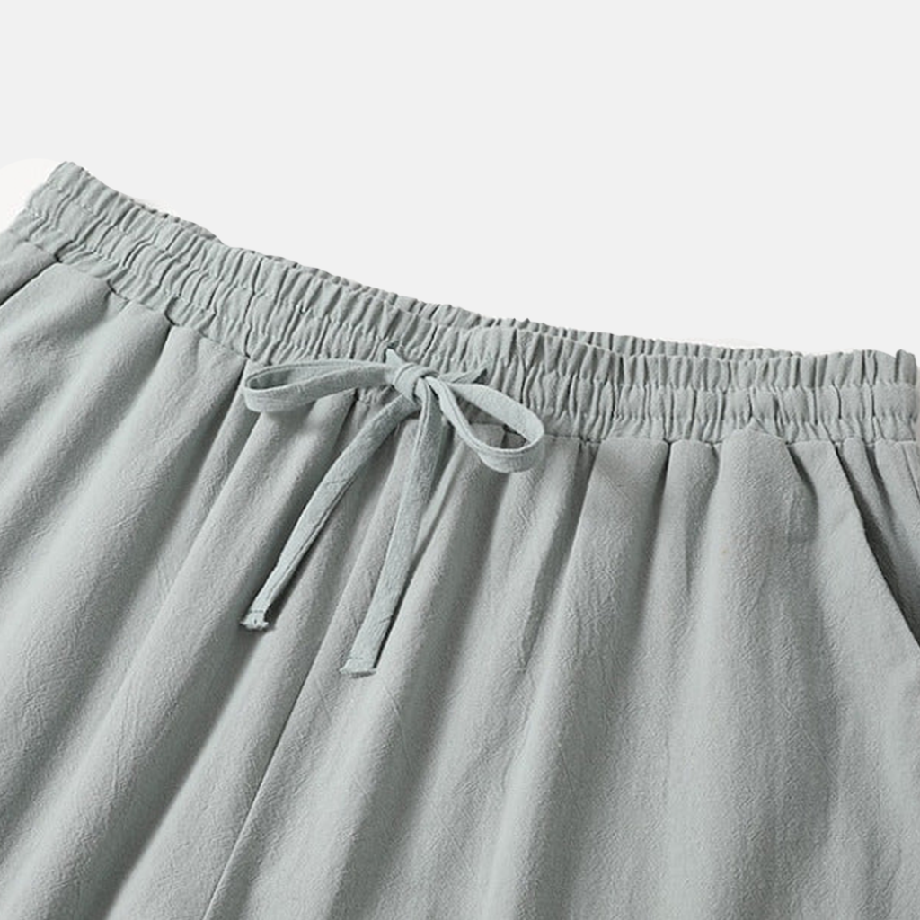 Rivaclo | Men's drawstring straight pants – loose fit