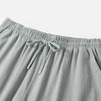 Rivaclo | Men's drawstring straight pants – loose fit