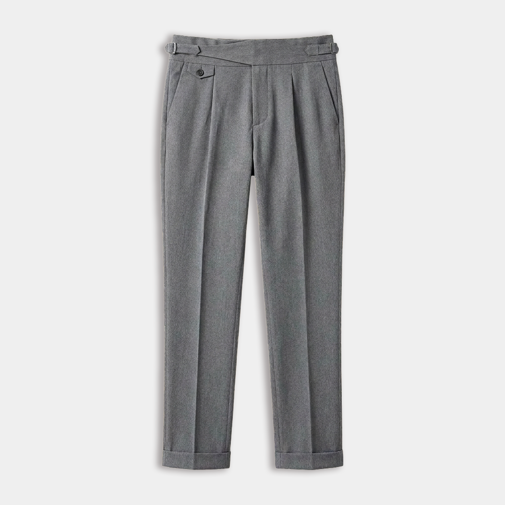Rivaclo | Pantalon à pinces traditionnel pour homme