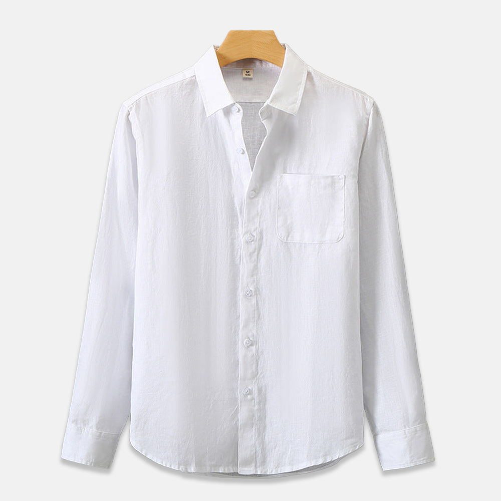 Rivaclo | Men's long sleeve shirt – classic buttoned style