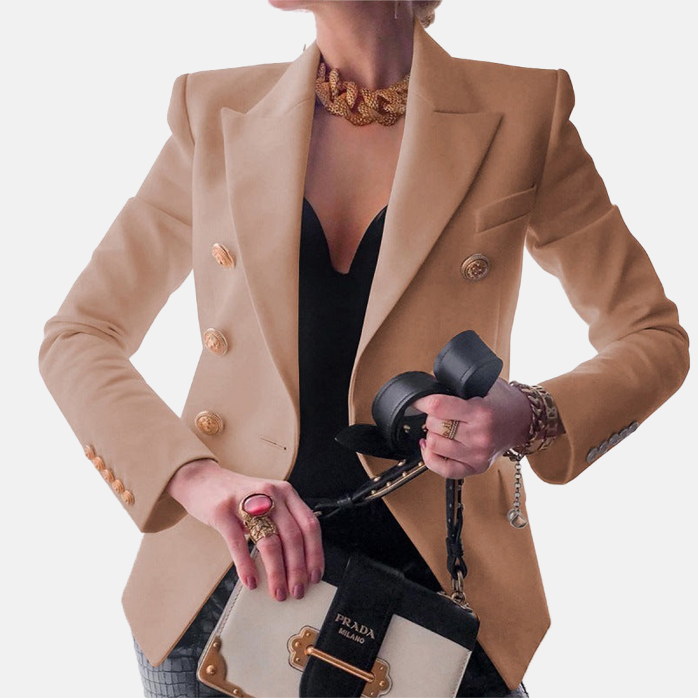Rivaclo | Women's Structured Short Blazer – Fitted Design