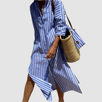 Ginny | Robe Chemise Rayée