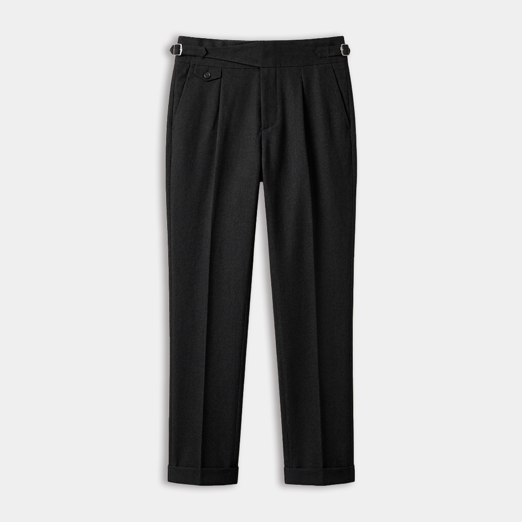 Rivaclo | Pantalon à pinces traditionnel pour homme