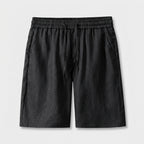 Rivaclo | Men's Short Sleeve Shirt and Shorts Set – Summer White Black