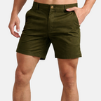 Rivaclo | Men's slim fit chino shorts – classic style