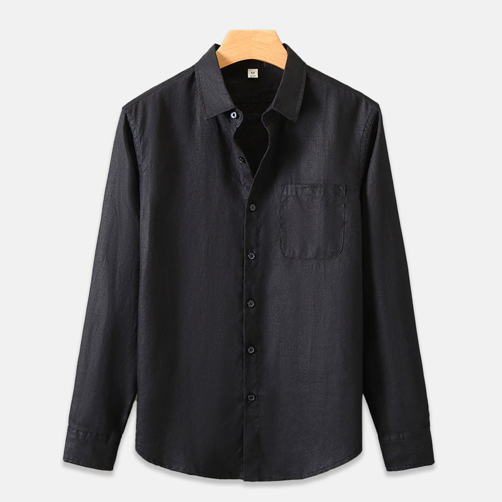 Rivaclo | Men's long sleeve shirt – classic buttoned style