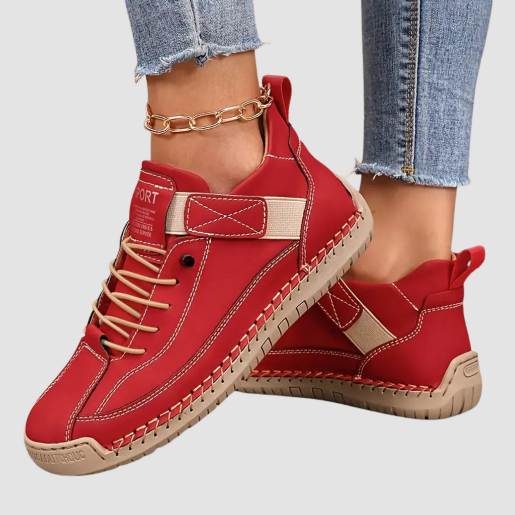 Baskets femme orthopédiques à enfiler souples 3