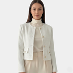 Rivaclo | Veste courte en tweed pour femme