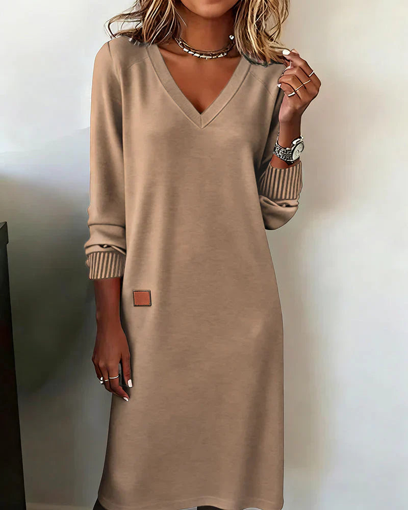 Lucy | Robe Pull Col V