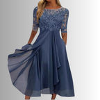Camille | Robe Longue en Dentelle