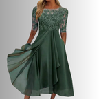 Camille | Robe Longue en Dentelle