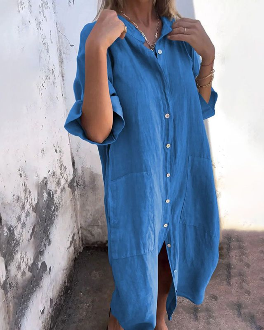 Aurore | Robe Chemise Bohème