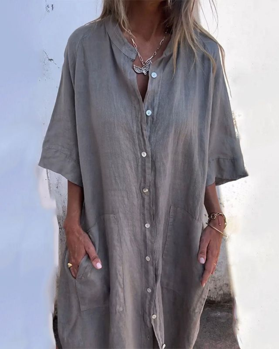 Aurore | Robe Chemise Bohème