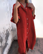 Aurore | Robe Chemise Bohème