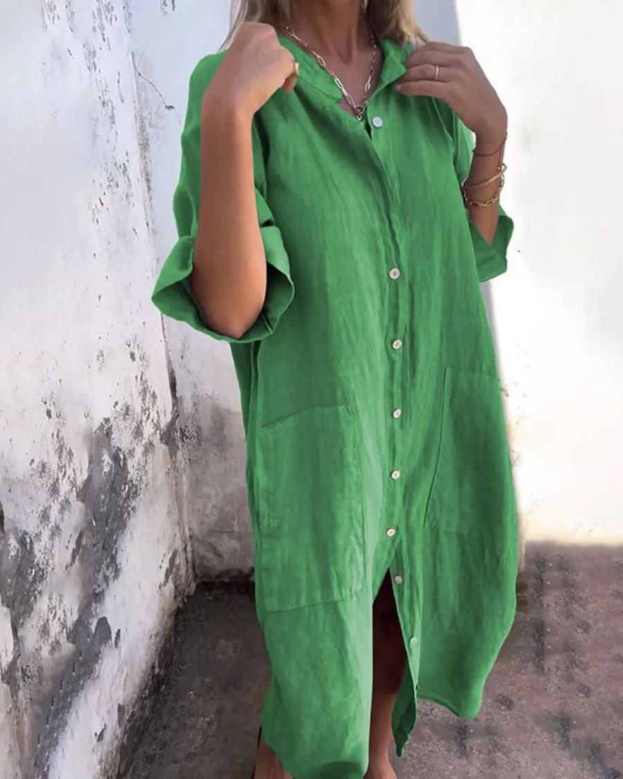 Aurore | Robe Chemise Bohème