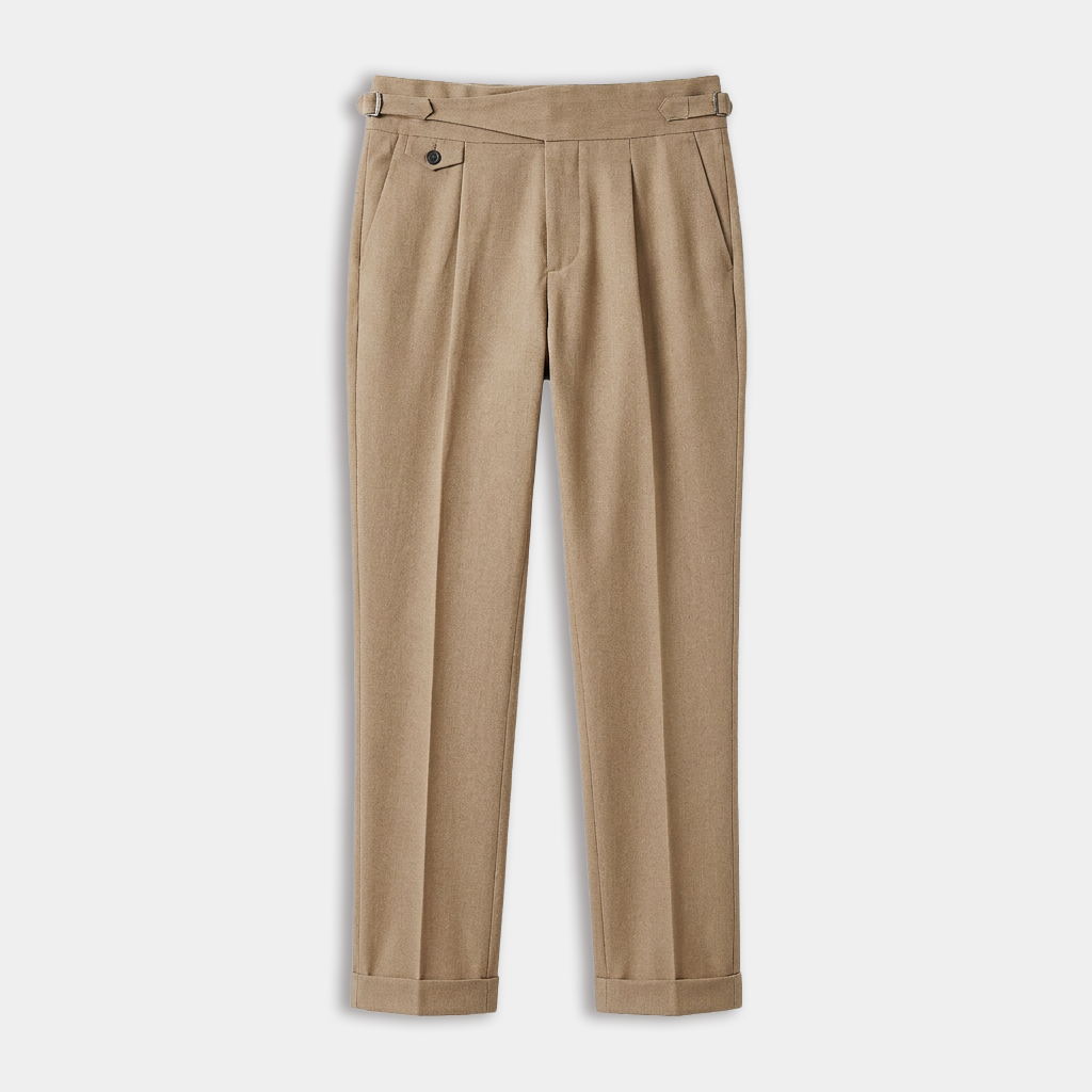 Rivaclo | Pantalon à pinces traditionnel pour homme