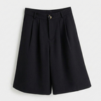 Rivaclo | Women's High-Waisted Bermuda Shorts – Wide Leg