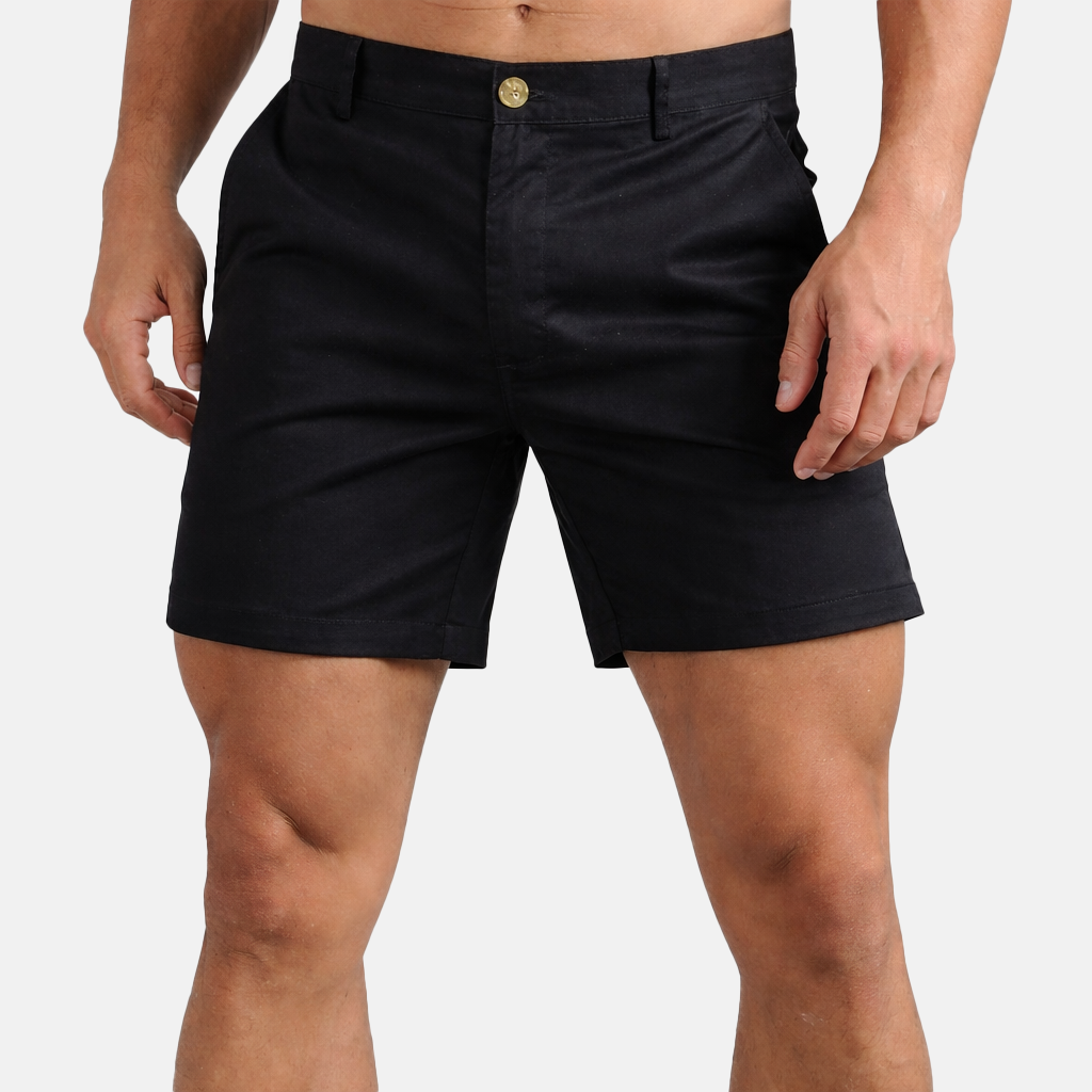 Rivaclo | Men's slim fit chino shorts – classic style