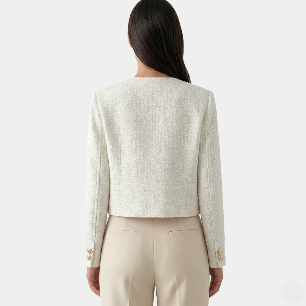 Rivaclo | Veste courte en tweed pour femme