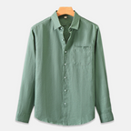 Rivaclo | Men's long sleeve shirt – classic buttoned style