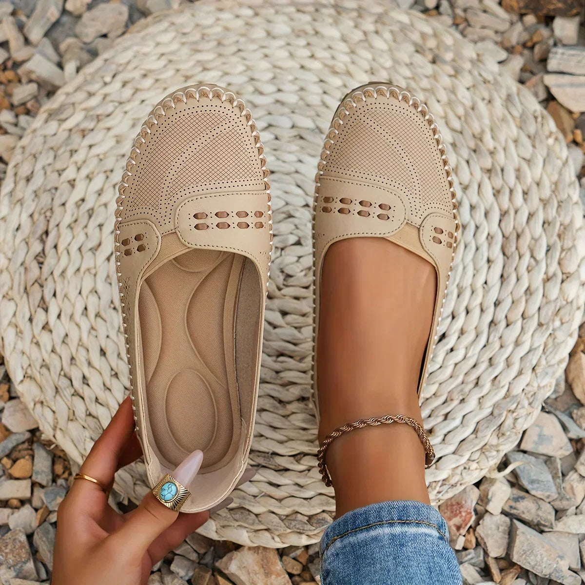 Capucine | Mocassins Orthopédiques Ajourés