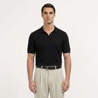 Rivaclo | Homme Pantalon Plissé à Jambe Droite | Coupe Ajustée