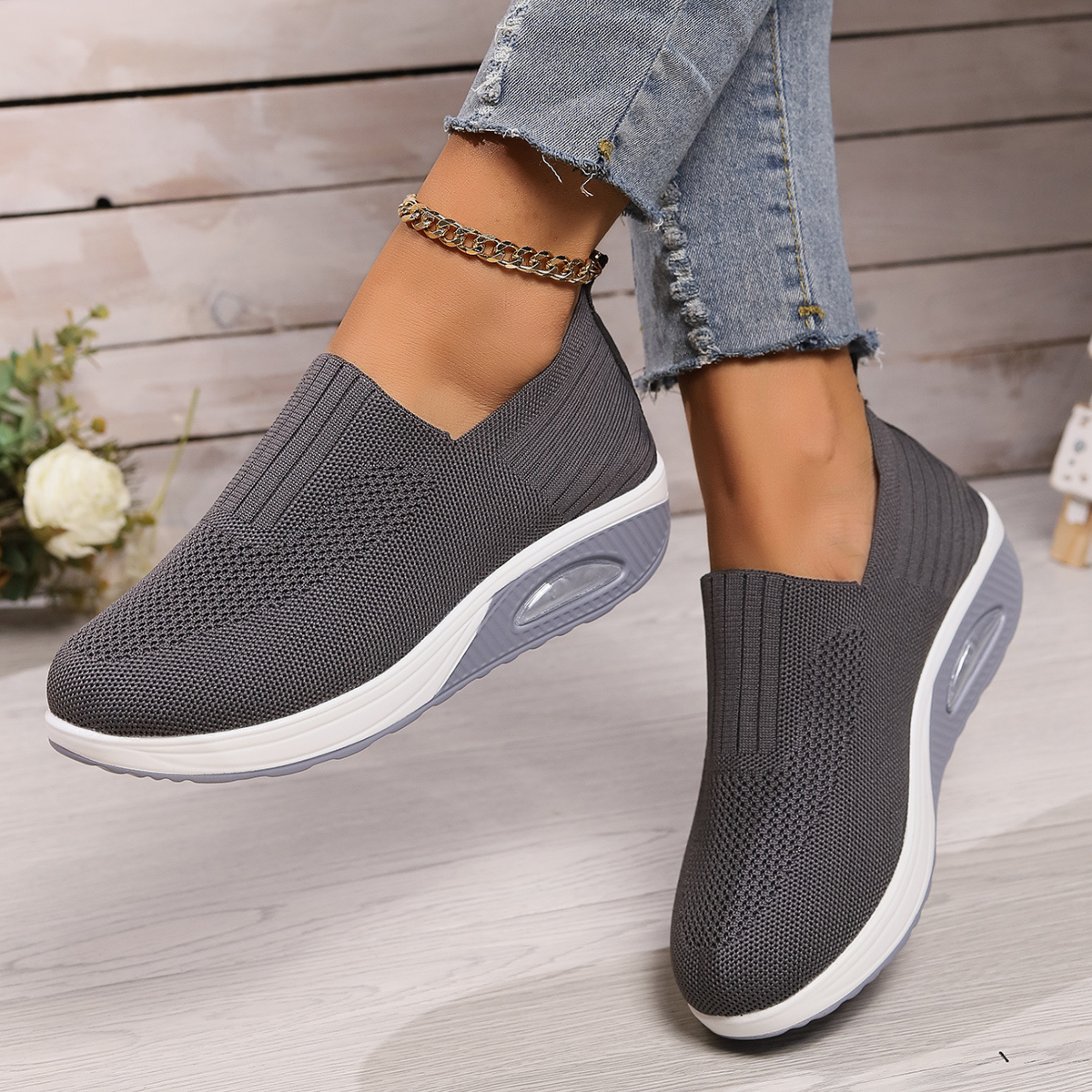 Anaïs | Baskets Slip-On Confort
