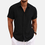 Rivaclo | Men's shirt for linen effect – modern summer style