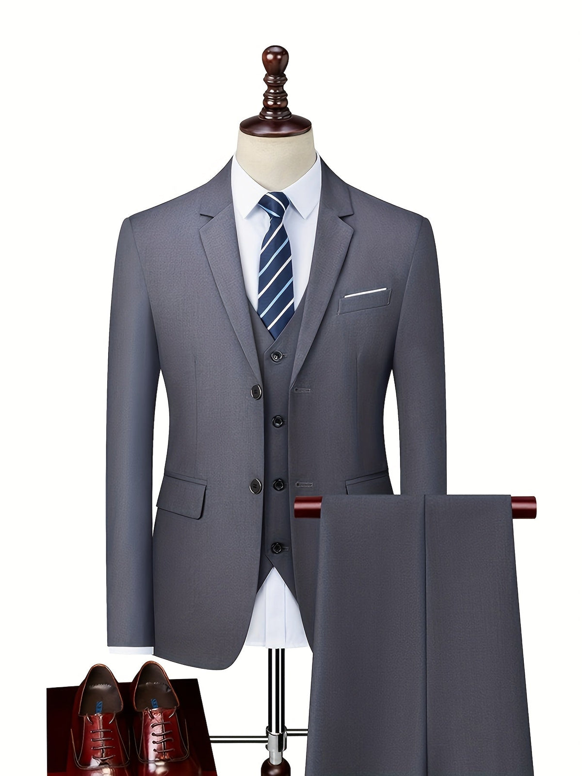 Costume homme deux pièces coupe ajustée