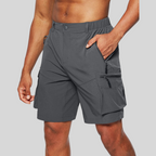 Nathan | Short Cargo à Poches Zippées