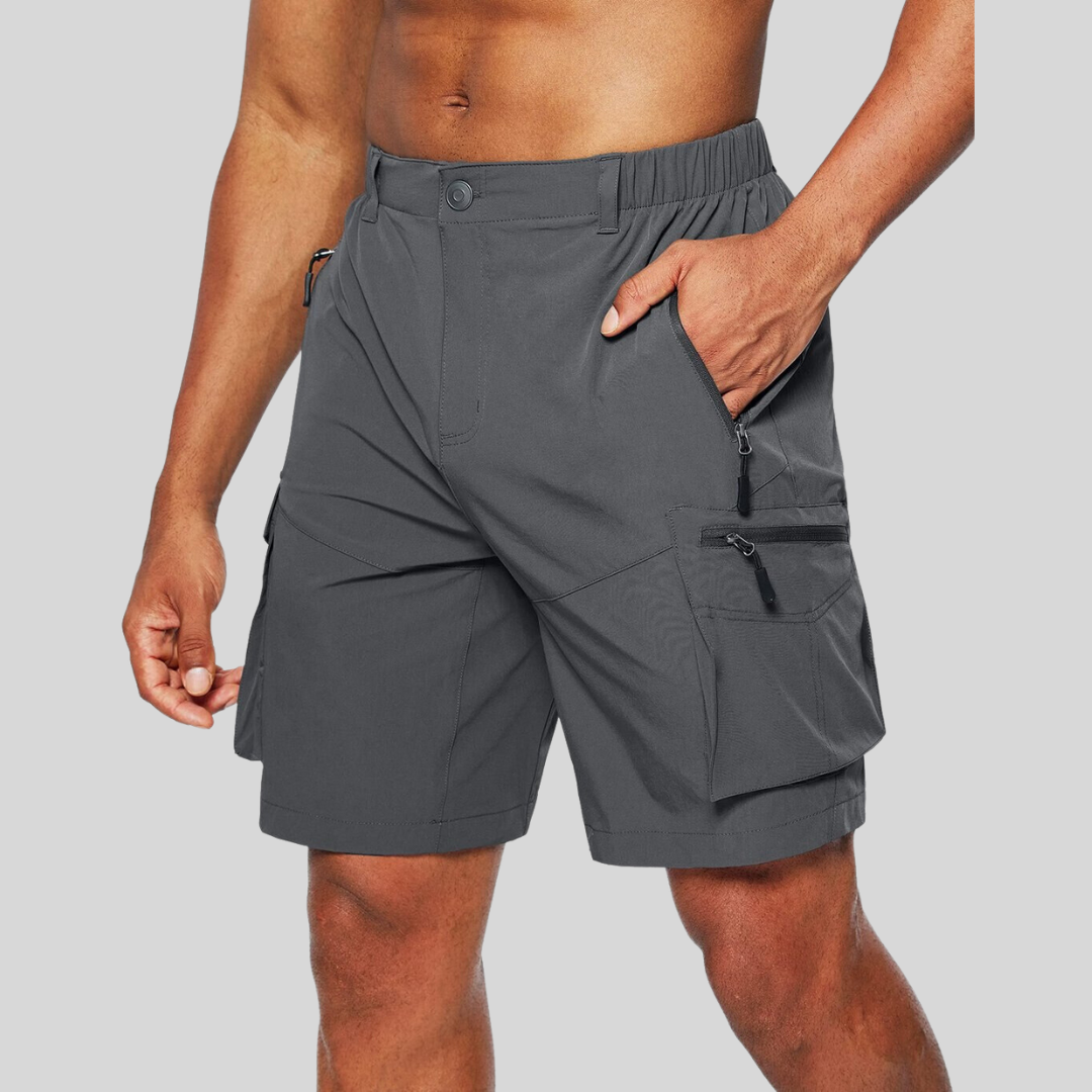 Nathan | Short Cargo à Poches Zippées