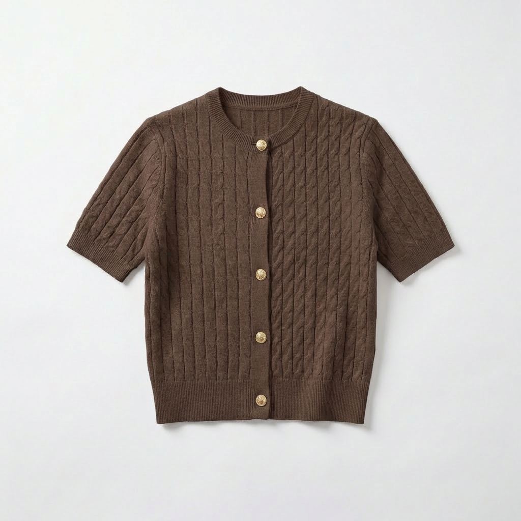 Rivaclo | Women's button cardigan – Clean layered style