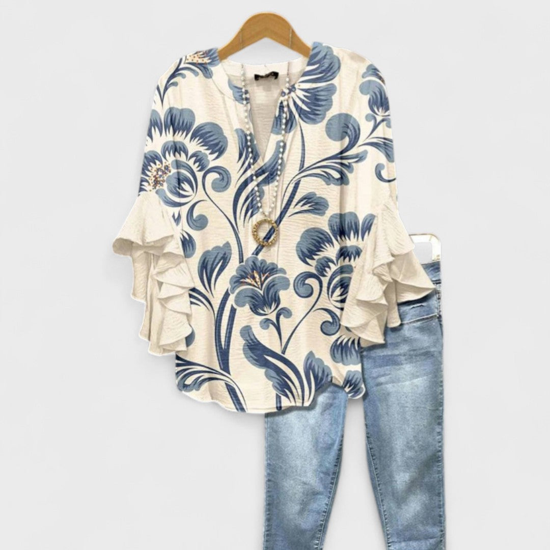 Anaïs | Blouse Légère Fleurie