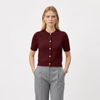 Rivaclo | Women's button cardigan – Clean layered style