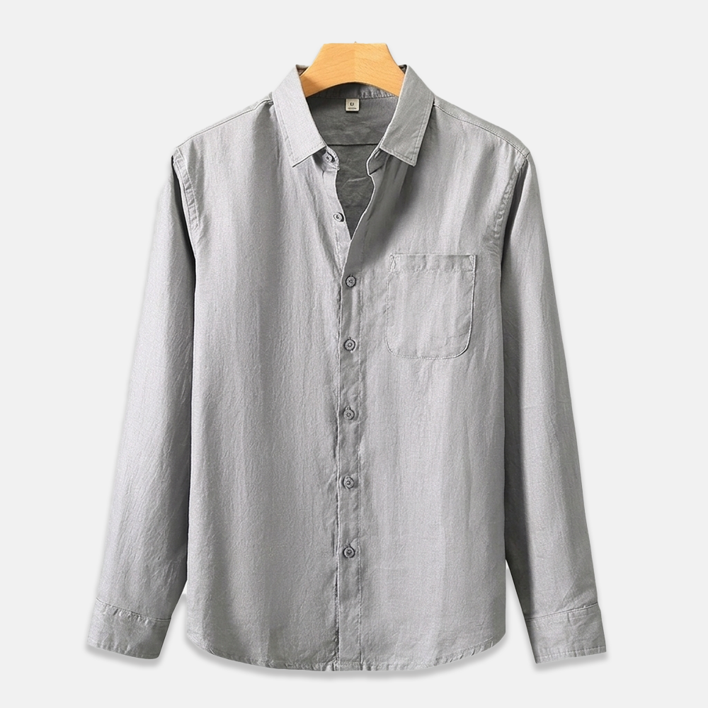 Rivaclo | Men's long sleeve shirt – classic buttoned style