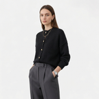 Rivaclo | Cardigan boutonné en maille pour femme