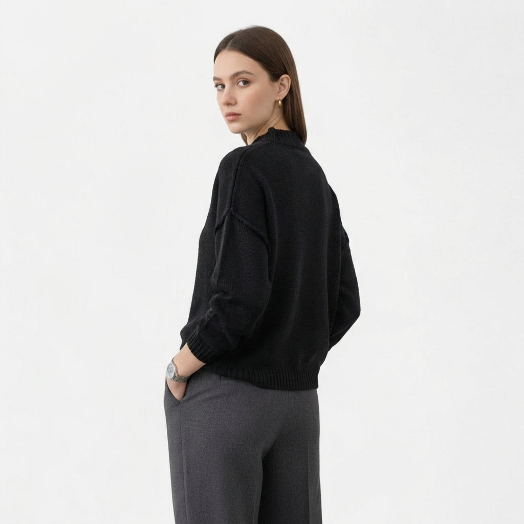 Rivaclo | Cardigan boutonné en maille pour femme