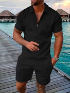 Bruno | Ensemble Chemise Short Homme
