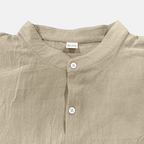 Rivaclo | Men's fitted shirt – mandarin collar long sleeves