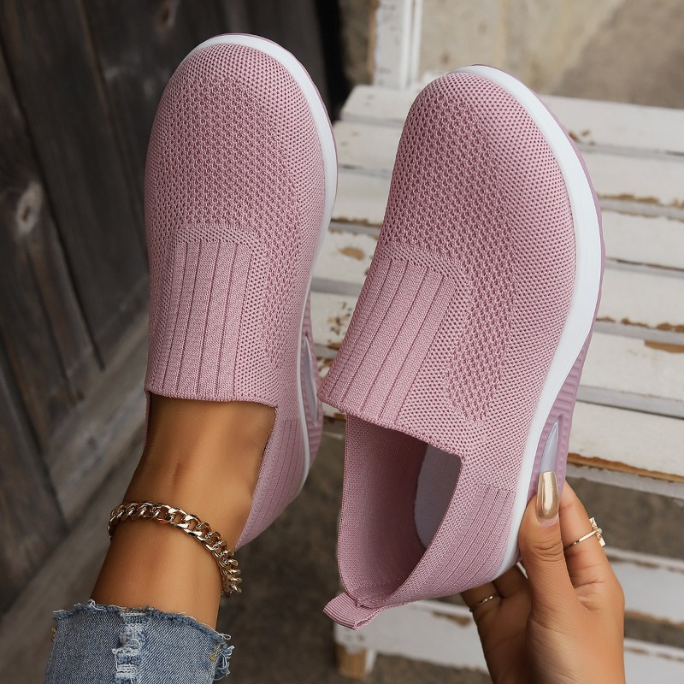 Anaïs | Baskets Slip-On Confort